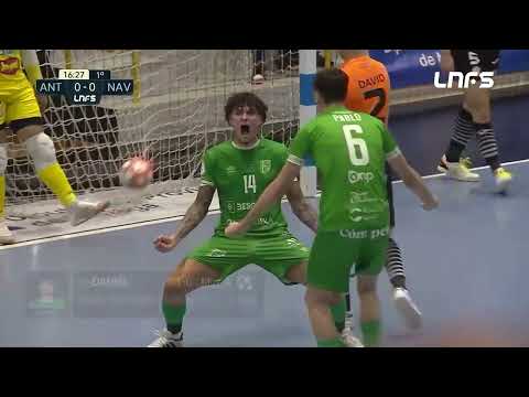 Gol Daniel Fernandez (1-0) Be Soccer CD UMA Antequera - Ribera Navarra. J30, 1Div. LNFS