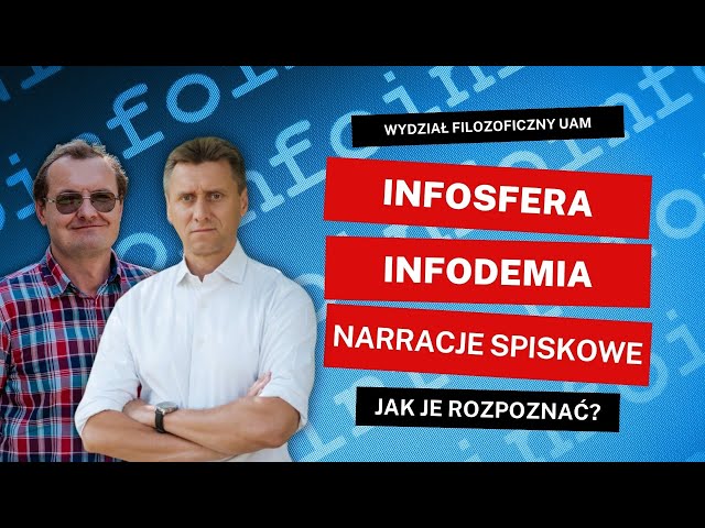 Czy żyjemy w czasach po wybuchu bomby megabitowe? Czym jest infodemia? Czy jesteśmy narażeni na narracje spiskowe? Jak je ropoznawać?
Obejrzyj wykład doktora Jarosława Boruszewskiego oraz doktora Mariusza Szynkiewicza, a zrozumiesz na czym polegają zagrożenia współczesnego środowiska informacyjnego.