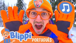 Brincando na Neve | Blippi em Português | Vídeos Educativos para Crianças