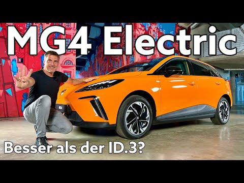 MG4 Electric: China-Konkurrenz für VW ID.3, Cupra Born und Renault Megane! Erster Check | Review