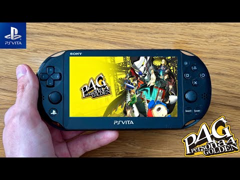 Persona 4 Golden / PlayStation (PS) Vita Slim Gameplay