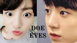BTS Jungkooks Doe Eyes