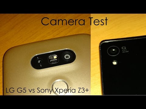 LG G5 vs Sony Xperia Z3+ (Z4) - Detailed Camera Comparison
