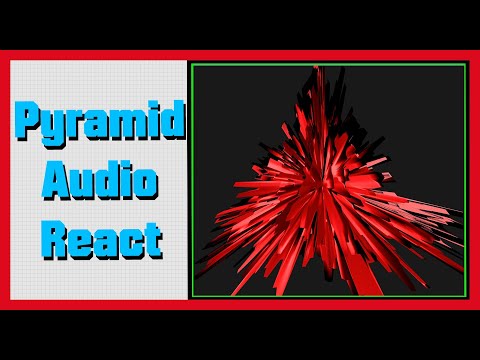 Audio-Reactive Procedural Pyramid Mesh in Max/MSP