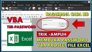 Buka Password VBA Excel | Cara Ampuh buka Proteksi VBA Excel