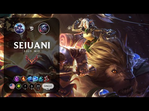 Sejuani Mid vs Tristana - NA Grandmaster Patch 12.21