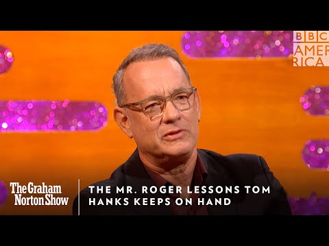 The Mr. Roger Lessons Tom Hanks Keeps On Hand | The Graham Norton Show | Friday 11pm | BBC America