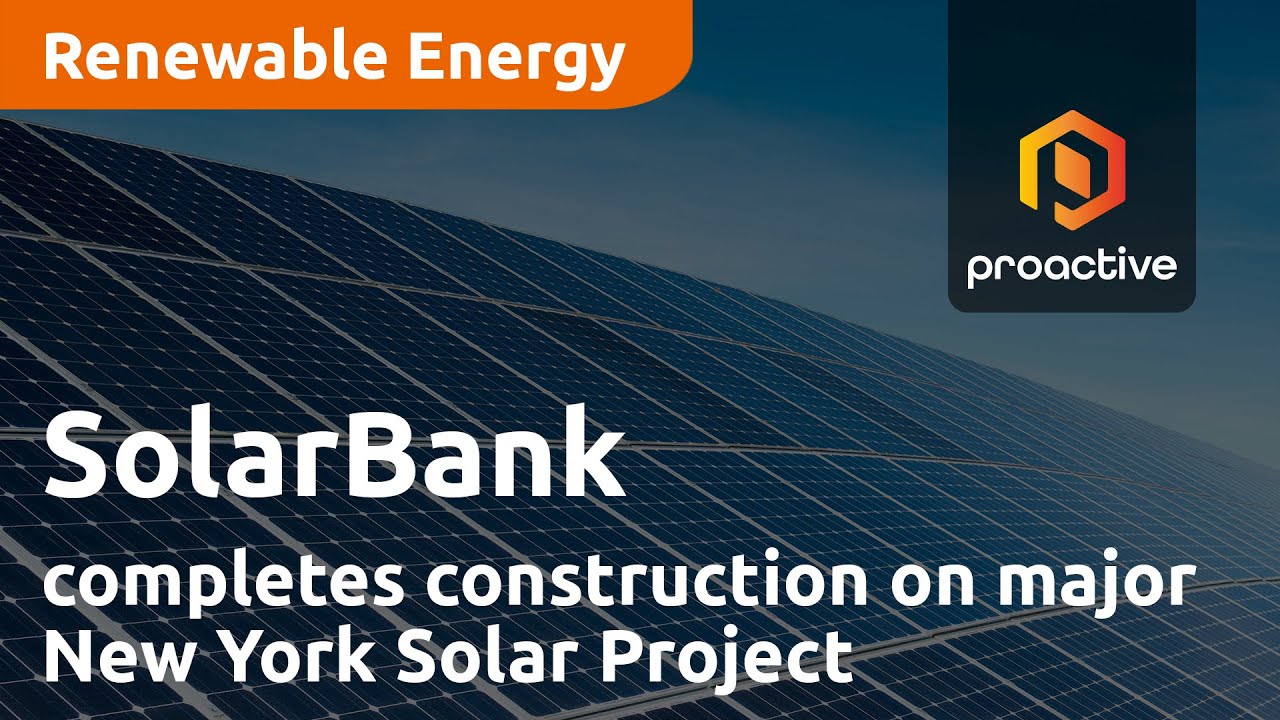 SolarBank completes construction on major New York Solar Project for titan Honeywell