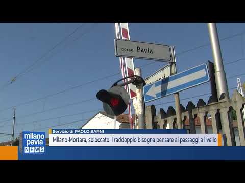 Milano-Mortara, sbloccato il raddoppio bisogna pensare ai passaggi a livello