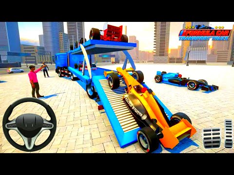 Formula Car Transport Truck: Cruise Ship Simulator - Android Gameplay