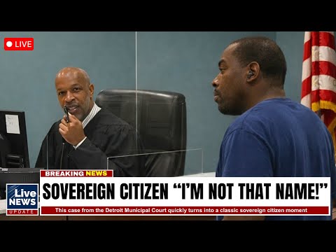 SOVEREIGN CITIZEN ARGUMENTS COLLAPSE IN COURT | Detroit Judge Shuts Down “Natural Man” Claim