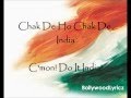 Chak De India English Translation Lyrics