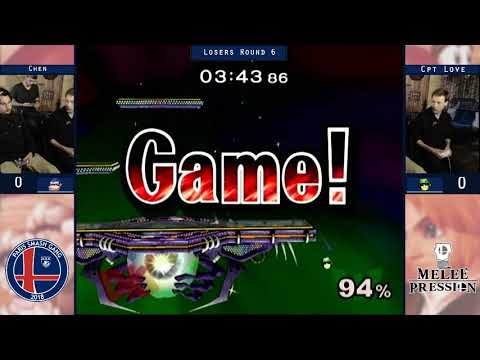 Melee Pression IV - Chen (DK) vs. Cpt Love (C. Falcon) - Losers Round 6