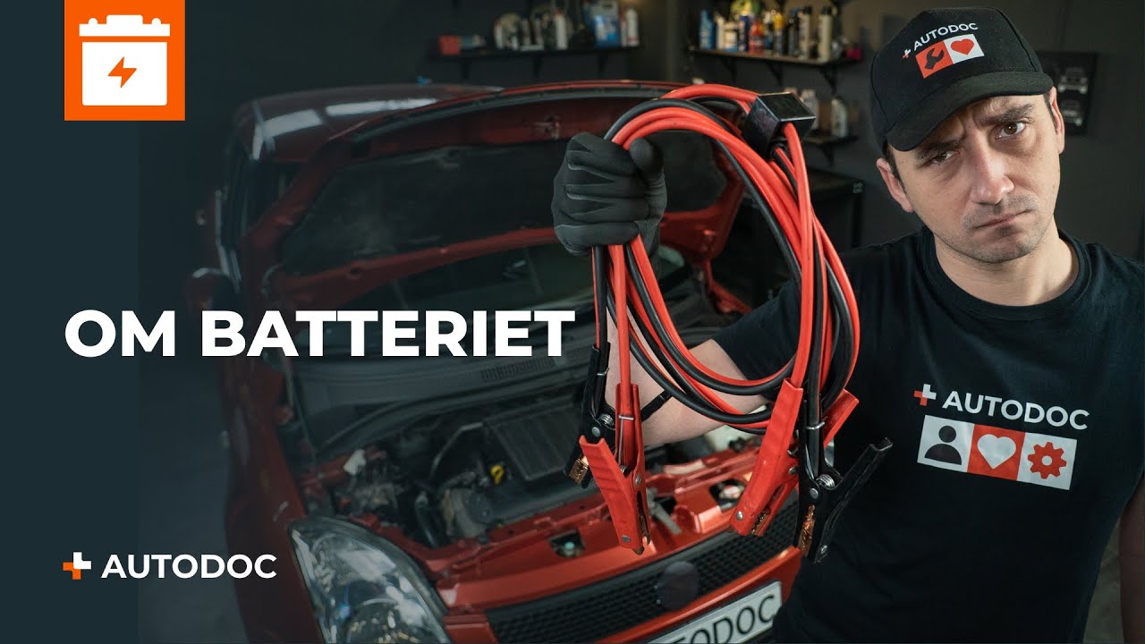 Hvordan udskiftes bilbatteri på en bil