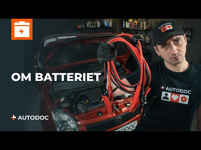 Se en videovejledning til hvordan du udskifter Autobatteri på FORD FIESTA Saloon JA8 JR8