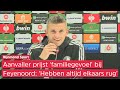 'Ik ben ONDERAAN begonnen' | LINSSEN is ONWIJS TROTS na bereiken EUROPESE finale met FEYENOORD