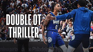 Joel Embiid - Philadelphia Sixers - D'Angelo Russell - Minnesota Timberwolves