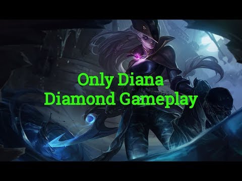 Diana Only Diamond Gameplay Dark Waters Splash Hype! [NA] Patch 8.10
