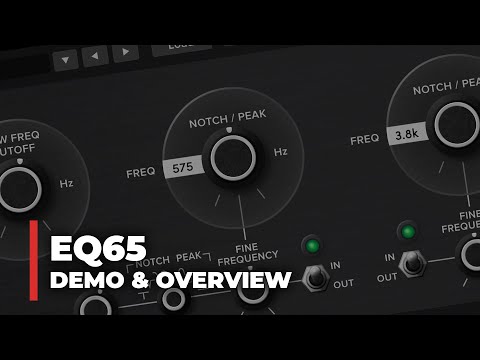 EQ65 Overview & Demo (Filter Set Equalizer VST Plugin)