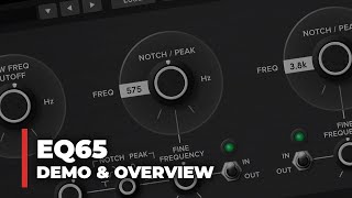 EQ65 Overview & Demo (Filter Set Equalizer VST Plugin)