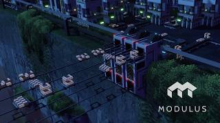 【Modulus】切って、くっつけて、新しい形を作る工場シム【字幕】