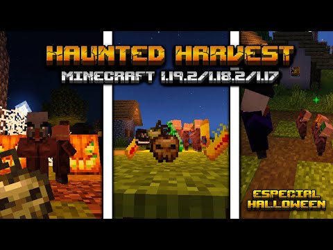 Zenky_ - Haunted Harvest Mod Minecraft🎃🍬*trick or treat in Minecraft :D* Mod 1.19.2/1.18.2/1.17 REVIEW ESPAÑOL
