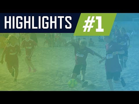 Highlights Lördag 29/6 | Åhus beachfotboll 2019