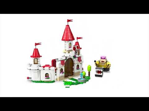 thumbnail video image 2 of Set LEGO Super Mario Combate contra Roy en el Castillo de Peach 71435, 2 of 5