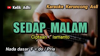 Download lagu Kr. SEDAP MALAM // KARAOKE KERONCONG NADA PRIA mp3
