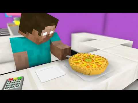 Monster School WORK AT PIE PLACE! 🥧   Minecraft Animation
