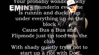 Eminem ft. Busta Rhymes - I&#39;ll hurt you Lyrics
