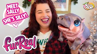 FurReal Sally The Silly Hippo Really Lives Up to Her Name