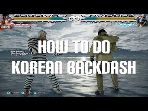 Tekken 7: How To Korean Backdash Guide/Tutorial Step By Step