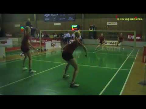 WD final 8-nations 2013: Irina Andersen & Sia Berg - Julie Jakobsen & Finne-Ipsen (DEN)