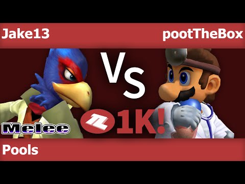 TLOC 1K  - SU | Jake13 (Falco) vs pootTheBox (Dr Mario) Pools - Melee