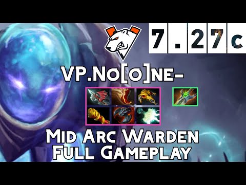 Arc Warden | VP.No[o]ne- | Mid Arc Warden Full Gameplay | 7.27c Full Gameplay