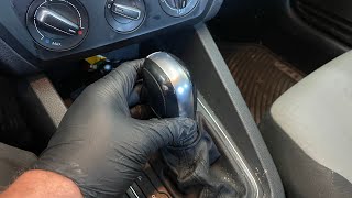 How to put a 2012-2018 Volkswagen Jetta into neutral if battery is dead or key is lost