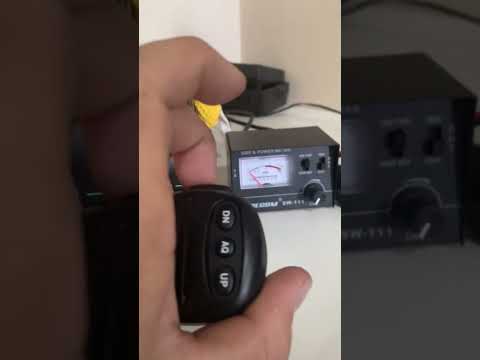 Como medir potência e Estacionária com medidor SWR & Power Meter Surecom SW-111