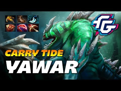 YawaR Tidehunter Carry | Dota 2 Pro Gameplay