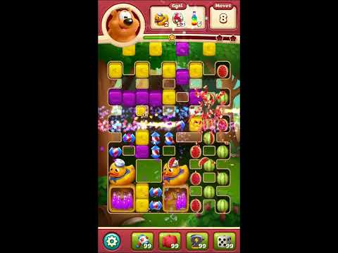 Toon Blast Level 6458 - NO BOOSTERS 🐻🐺🐱 | SKILLGAMING ✔️