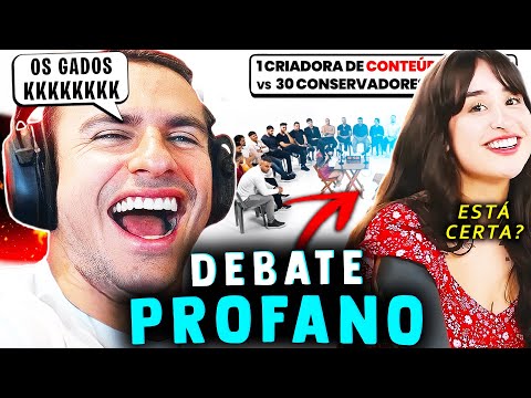 SUPER XANDÃO REAGINDO - 1 CRIADORA DE CONTEÚDO ADULTO X 30 CONSERVADORES | FT. MARTINA (COMPLETO)