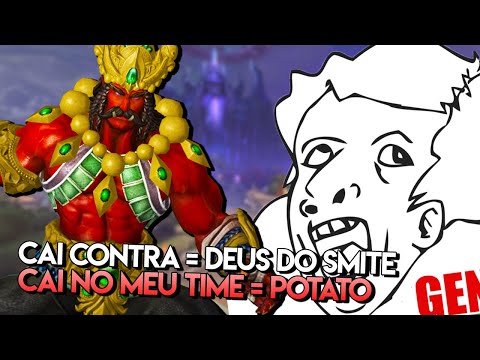 Sempre no meu time! RAVANA JUNGLER, Ranked Conquista Road to Master, Smite BR