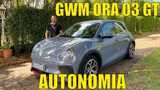 GWM Ora 03 GT tem autonomia para viajar?