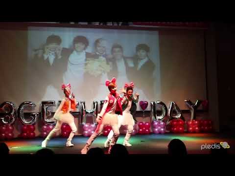 NU'EST (뉴이스트) BAEKHO, MINHYUN, REN _ Lipstick (Orange Caramel) COVER DANCE