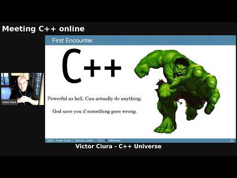 Meeting C++ online - Victor Ciura - C++ UNIverse - teaching C++