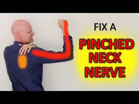 How To Fix A Pinched Nerve In Neck Causing Arm Pain or Rhomboid Pain