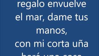 ENRIQUE BUNBURY  PAPEL DE REGALO LETRA