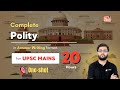 POLITY In One Shot For UPSC Mains Dr UPSC S Mains Series