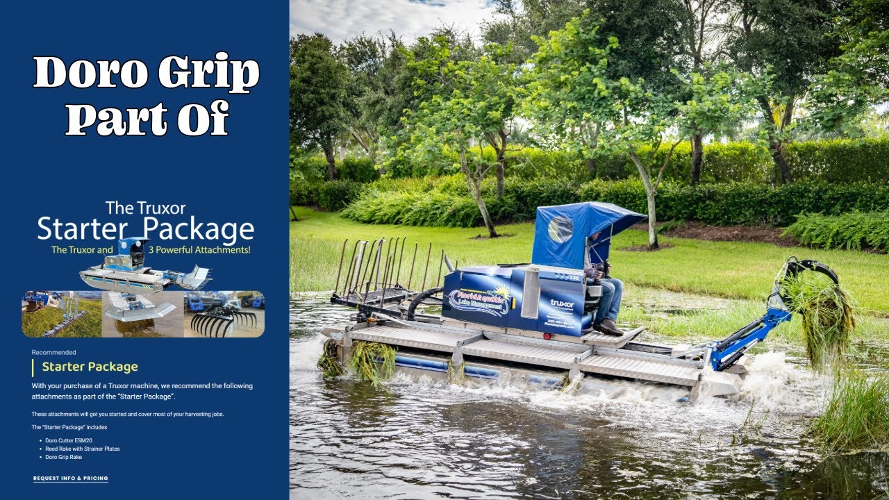 Harvesting Project with Doro Grip Rake