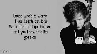 Ed Sheeran - This Year&#39;s Love (Lyrics)